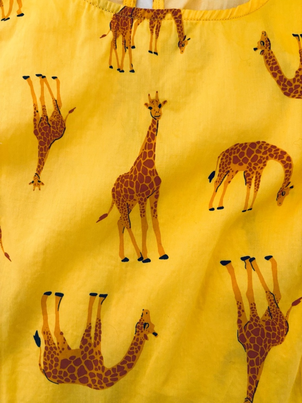 ModCloth, Yellow Giraffe Dress! 🦒 - Picture 6 of 6